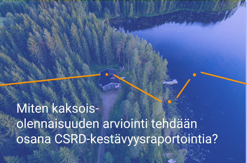 Miten kaksoisolennaisuuden arviointi tehdään osana CSRD-kestävyysraportointia?